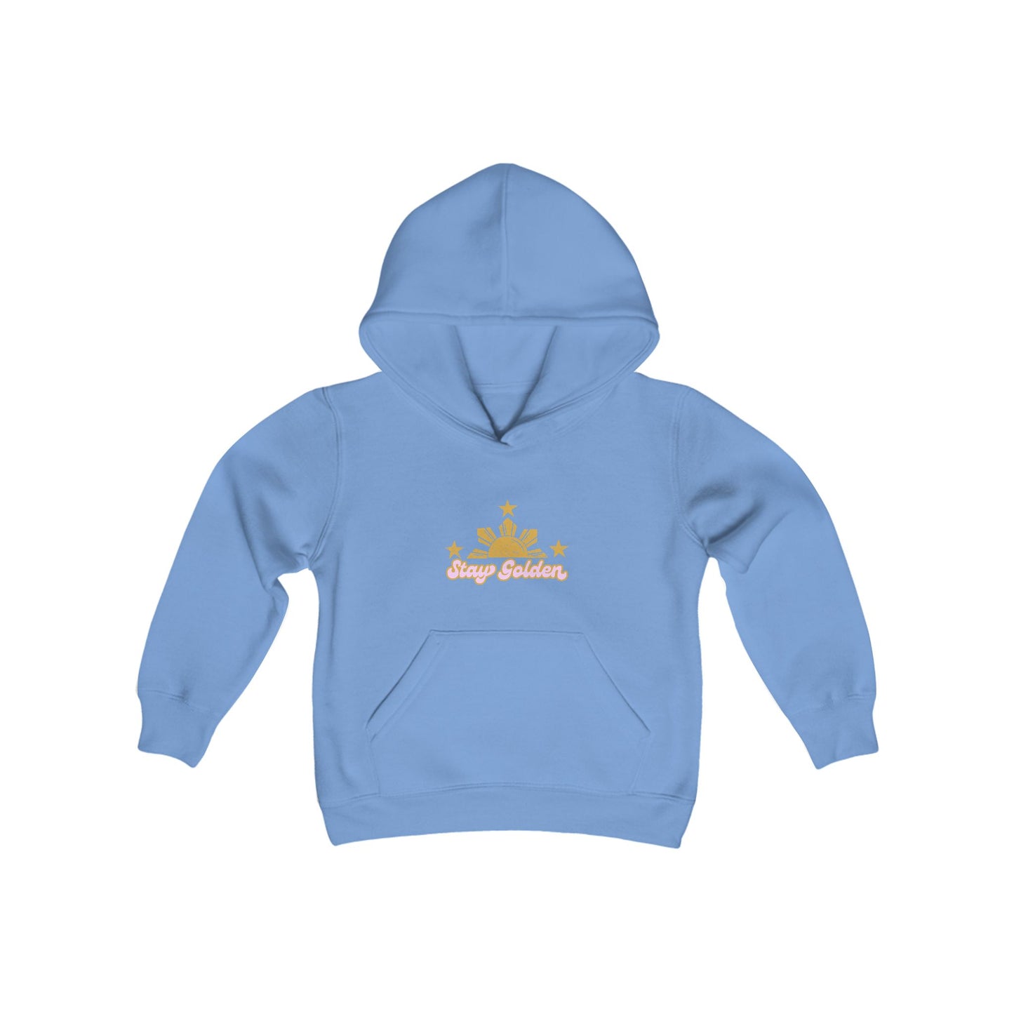 Youth Heavy Blend Hooded Sweatshirt - Stay Golden