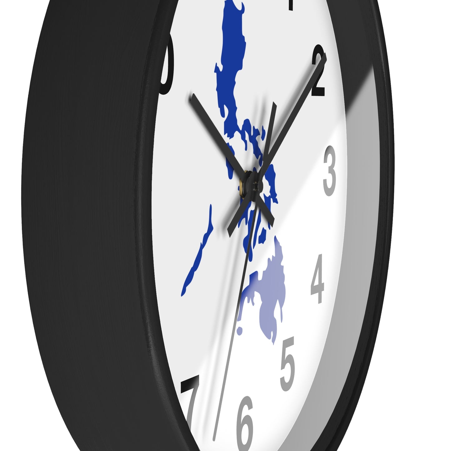 Wall Clock Map