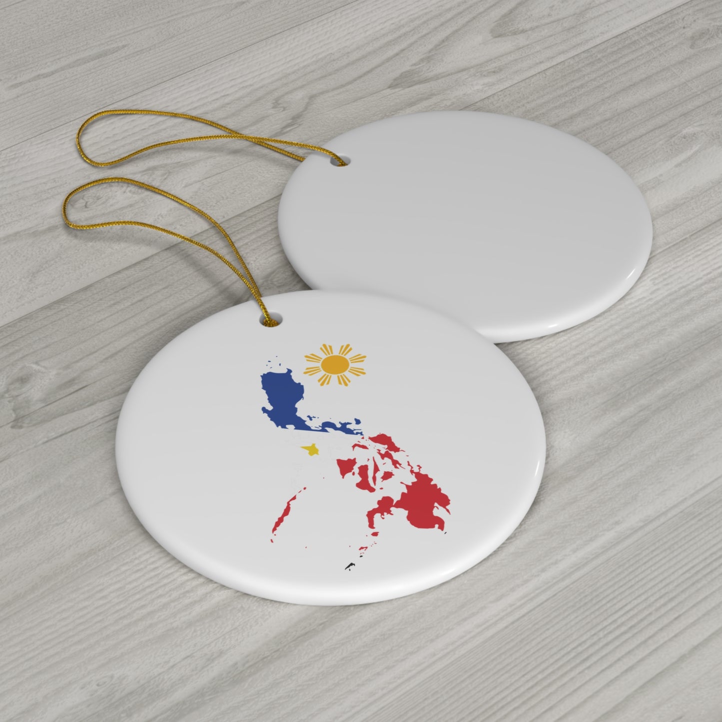 Ceramic Ornament - Philippine Map