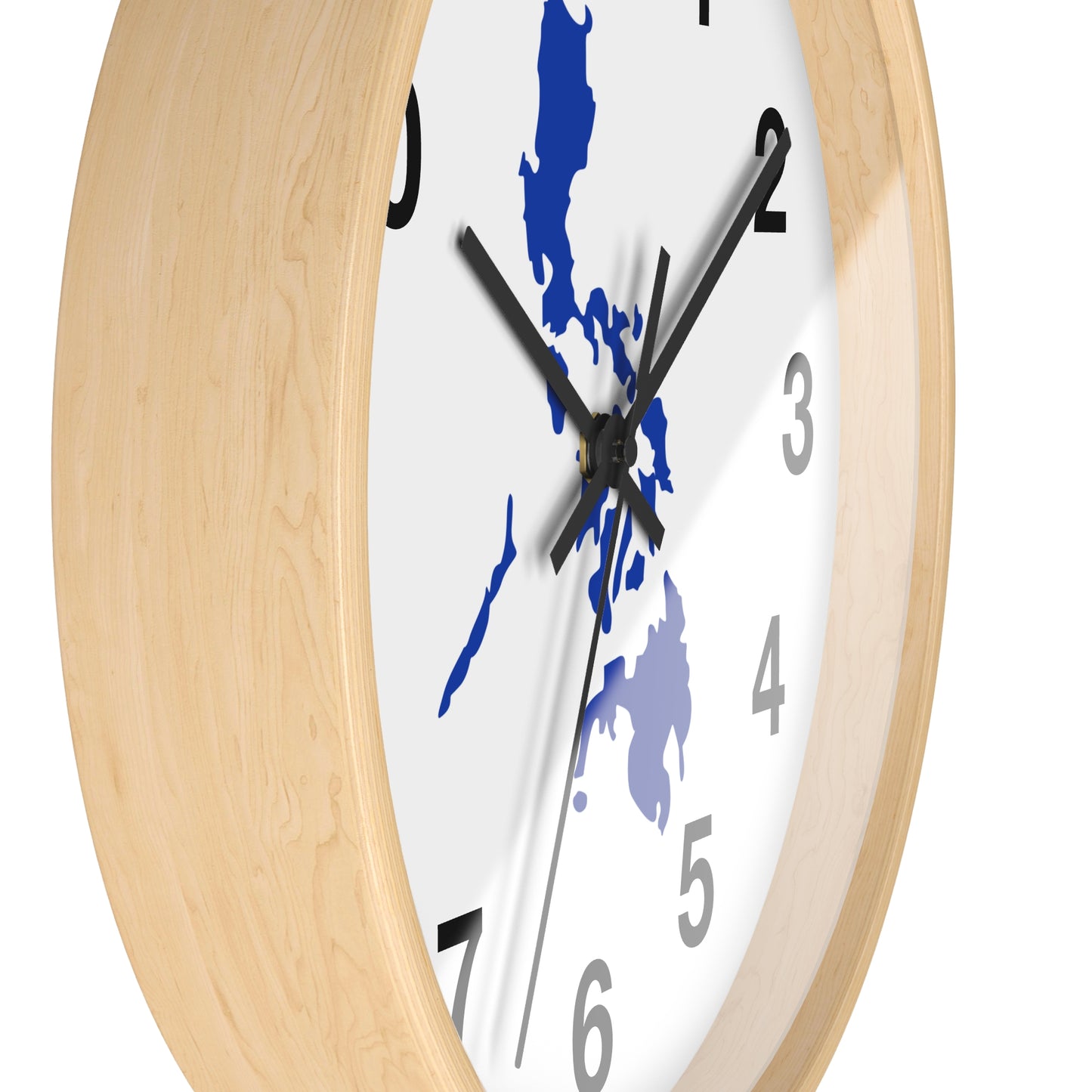 Wall Clock Map