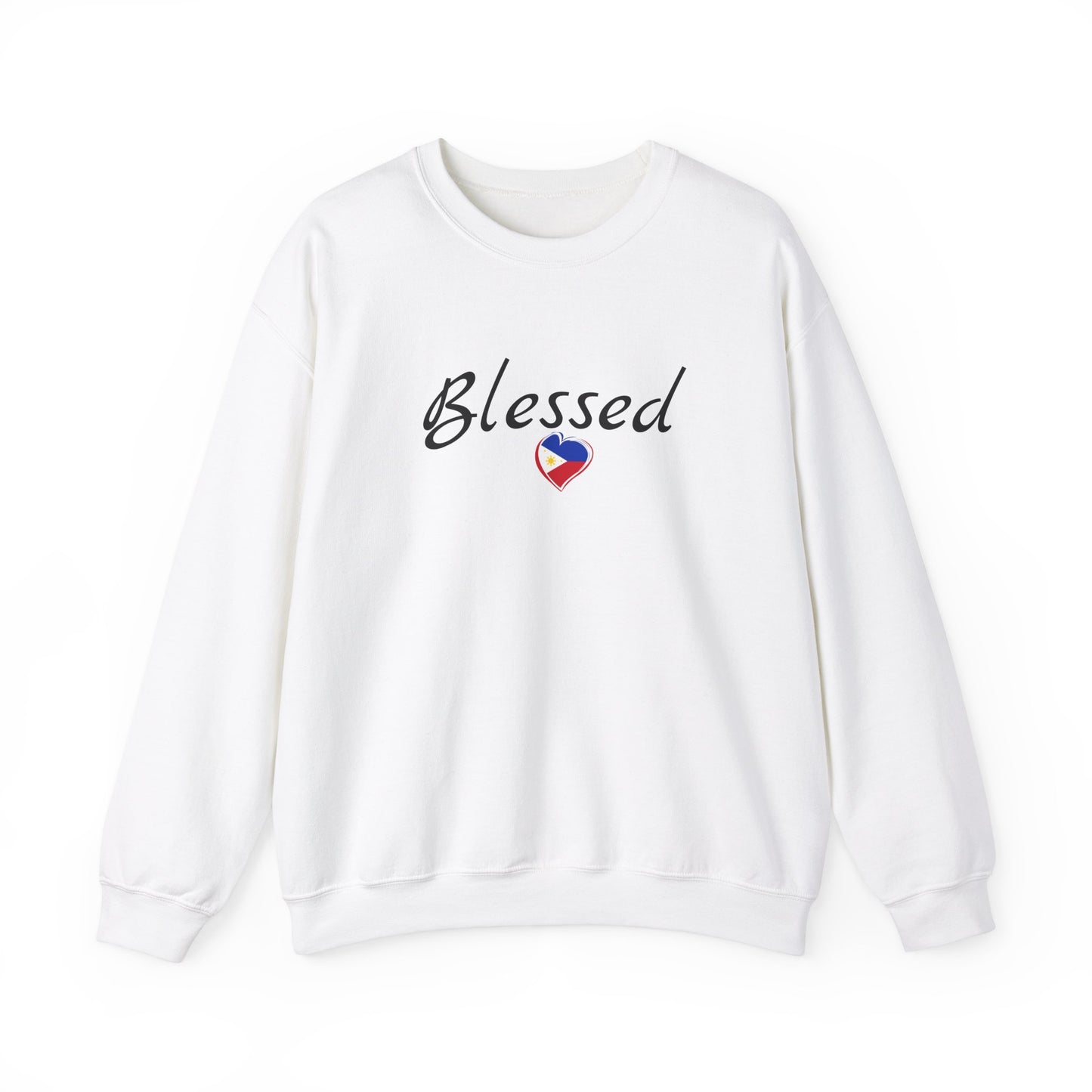 Cozy Crewneck Sweatshirt Blessed