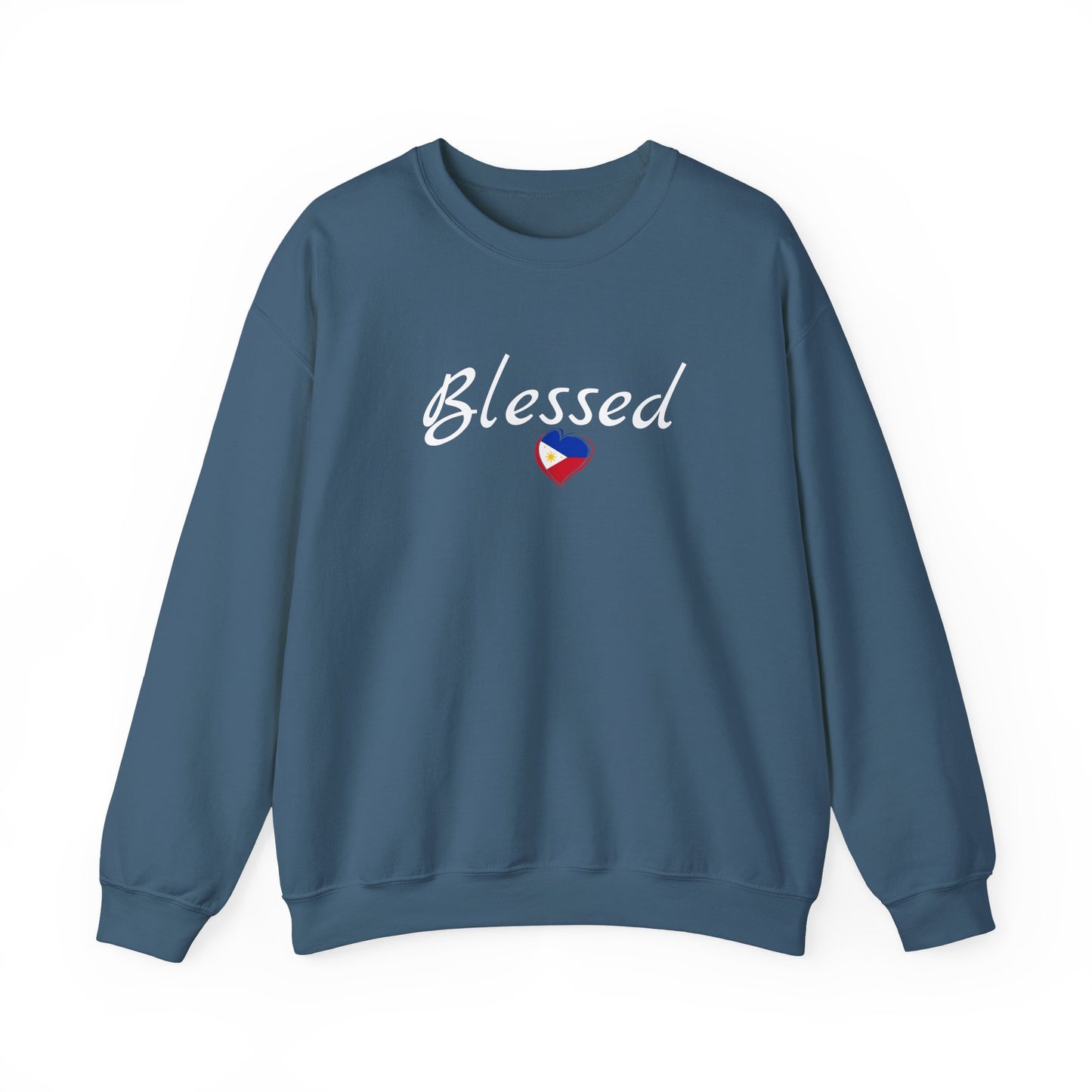 Cozy Crewneck Sweatshirt Blessed