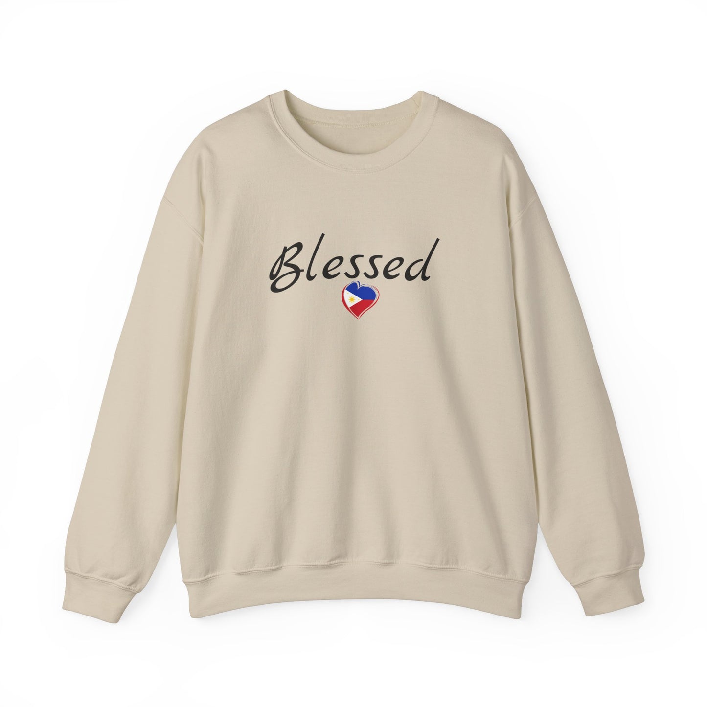 Cozy Crewneck Sweatshirt Blessed