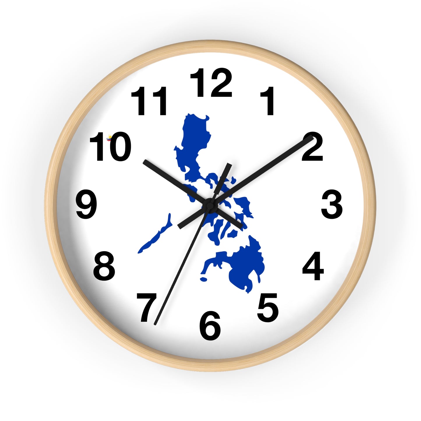 Wall Clock Map