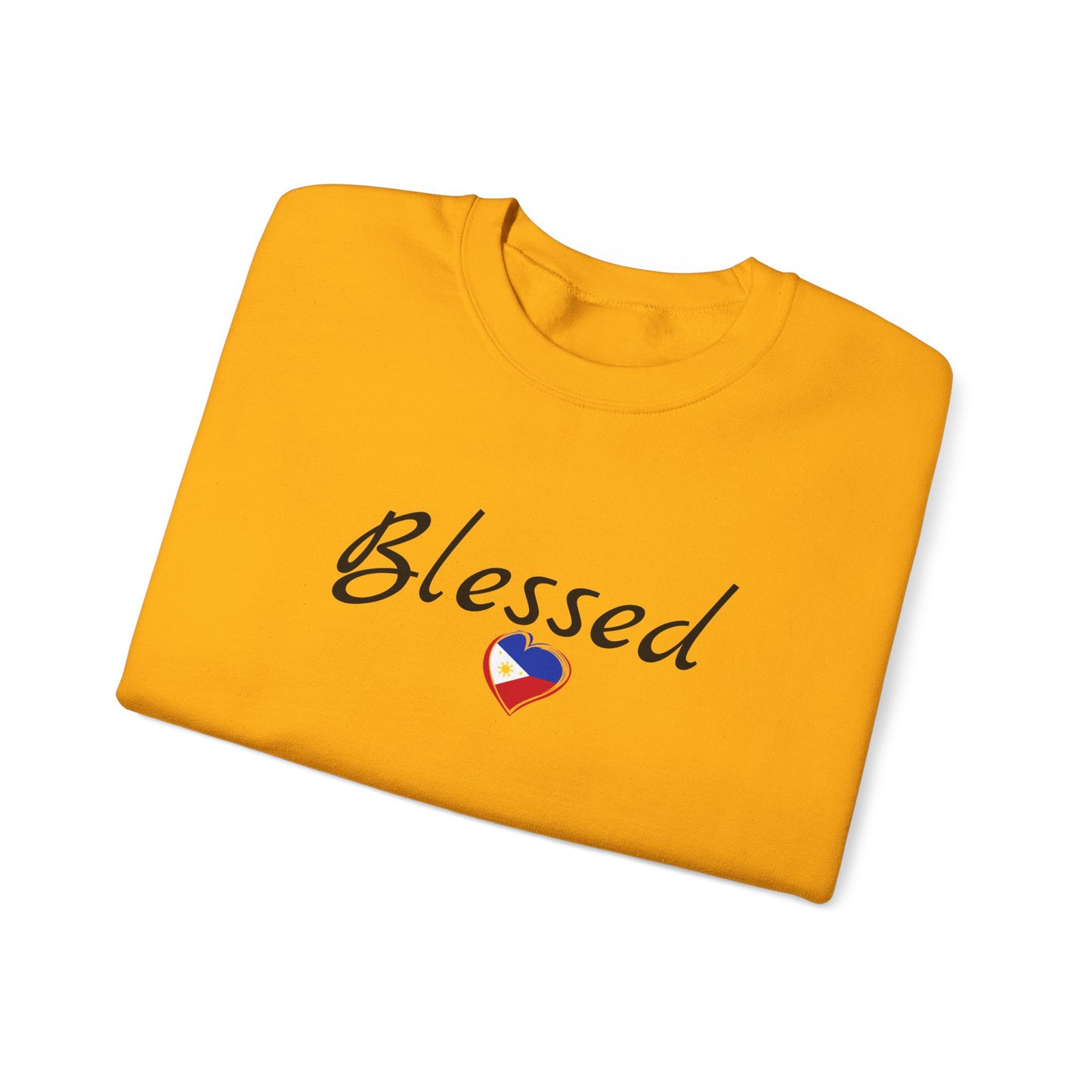 Cozy Crewneck Sweatshirt Blessed