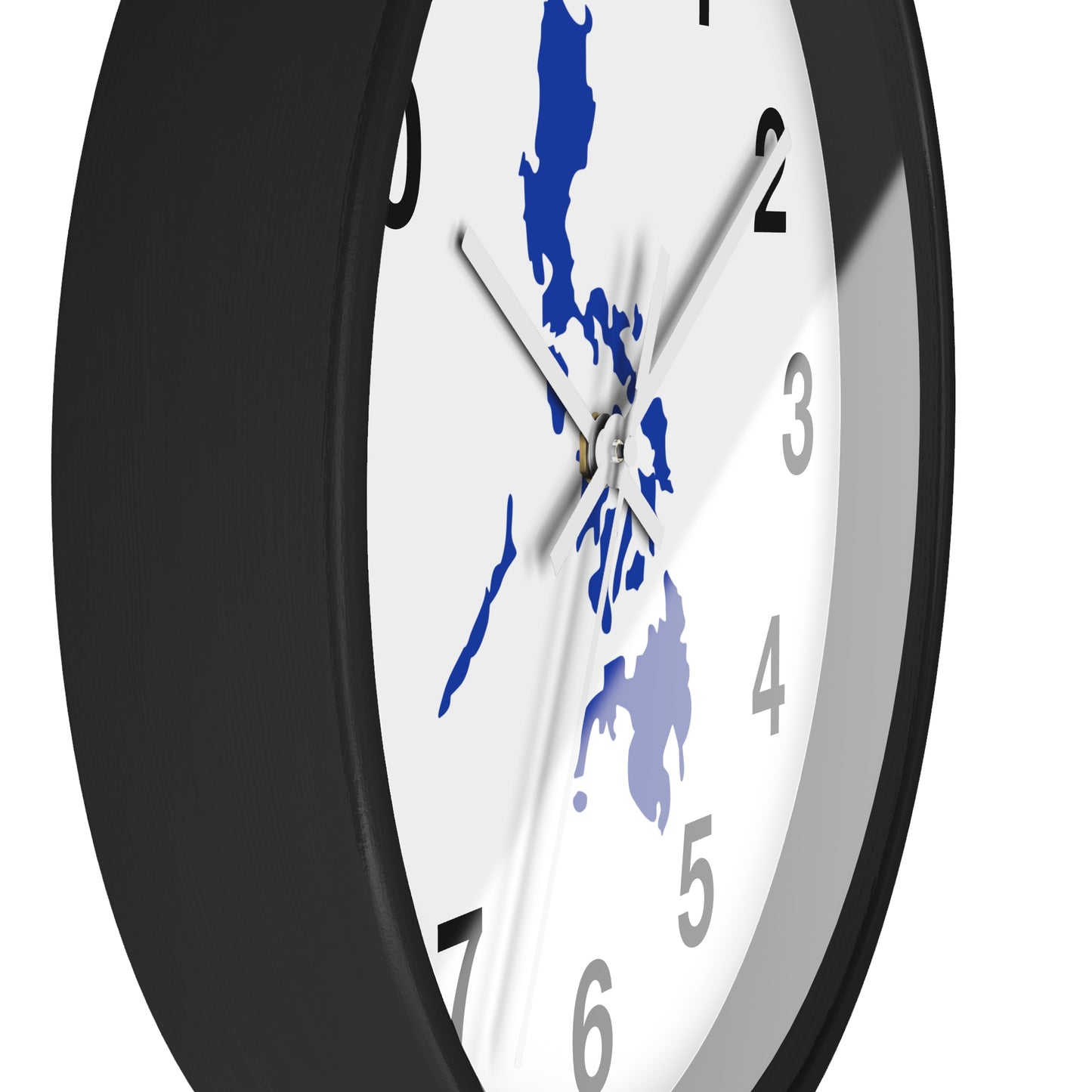 Wall Clock Map