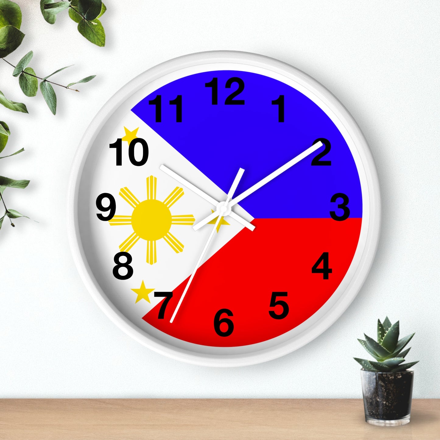 Wall Clock Flag