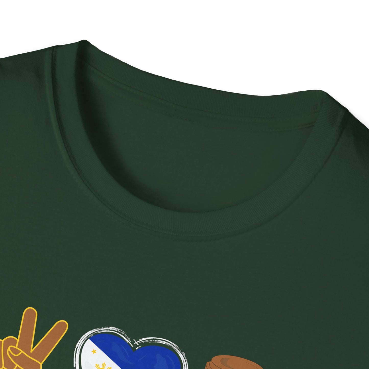 Softstyle T-Shirt Peace Love Coffee