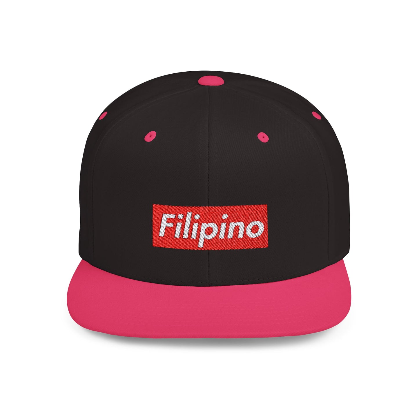 Flat Bill Snapback - Filipino
