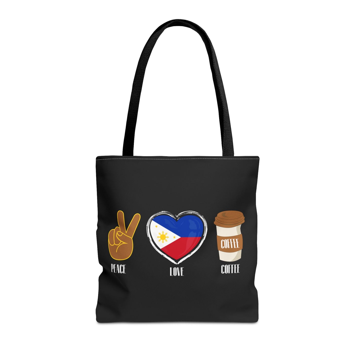 Tote Bag - Peace Love Coffee