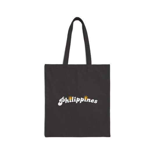 Philippines Cotton Canvas Tote Bag
