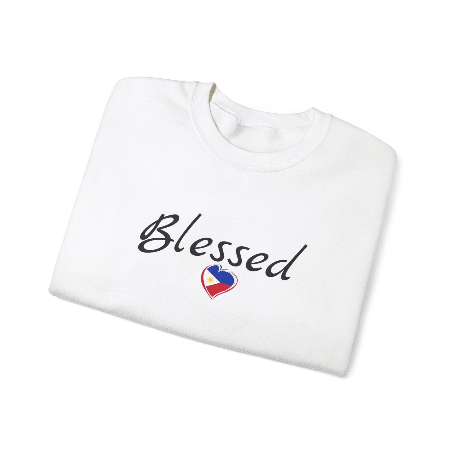 Cozy Crewneck Sweatshirt Blessed