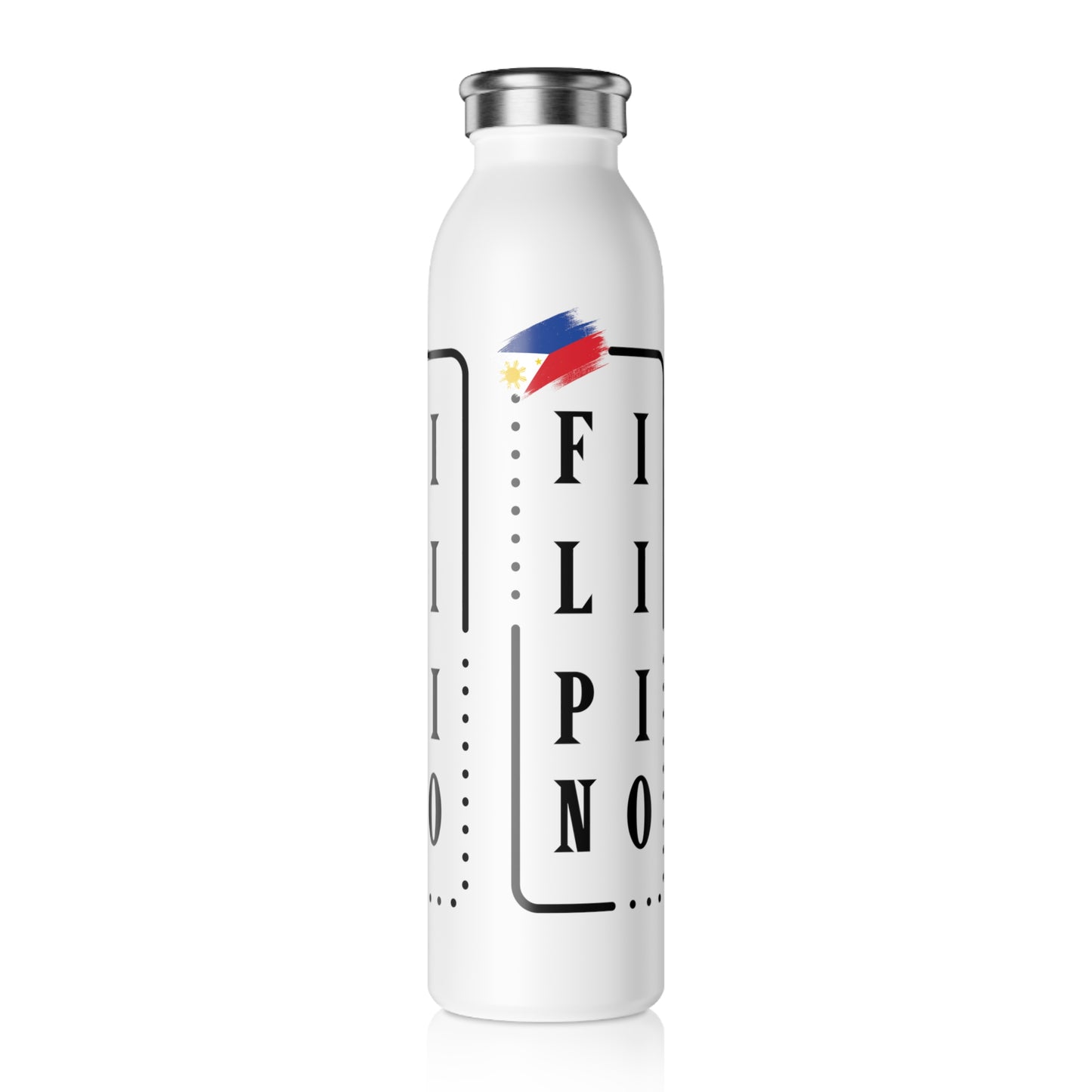 Slim Water Bottle - Filipino