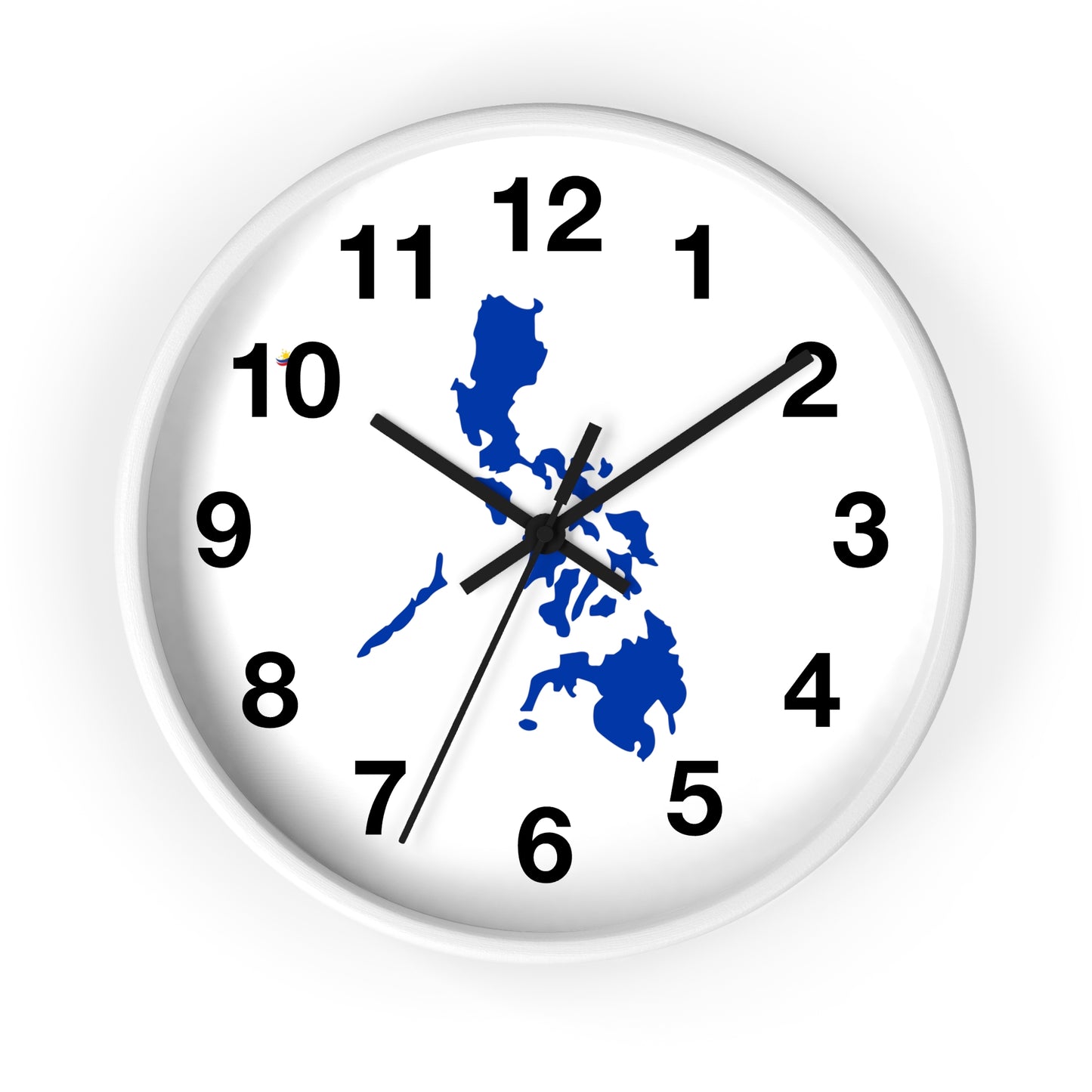 Wall Clock Map