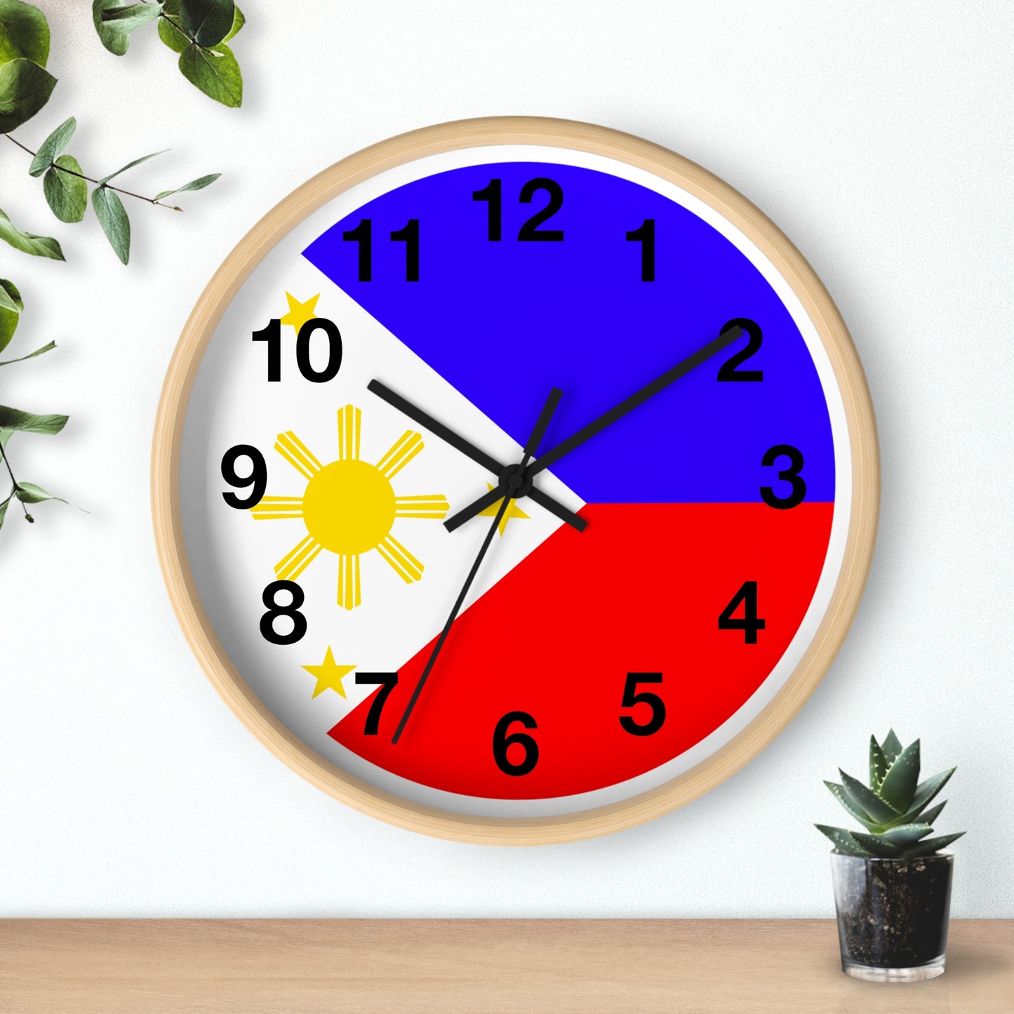 Wall Clock Flag