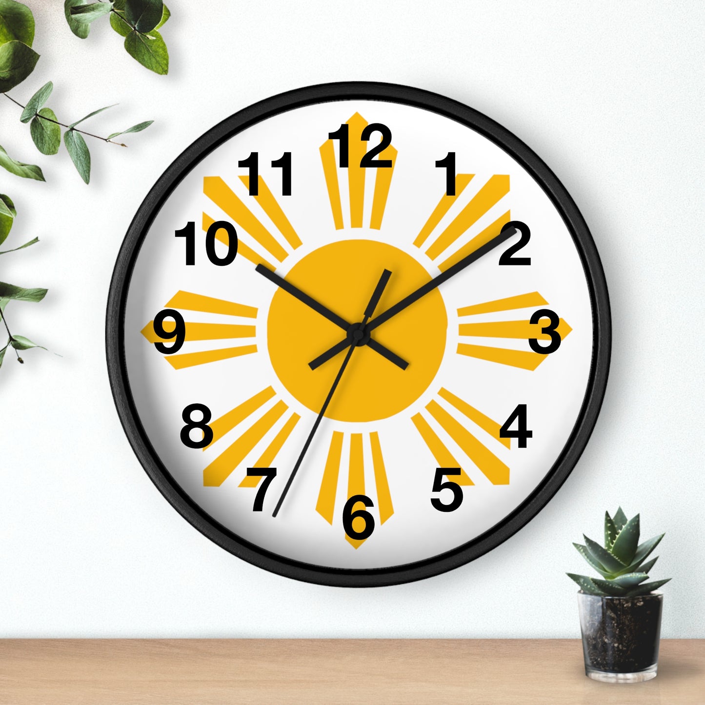 Wall Clock Sun